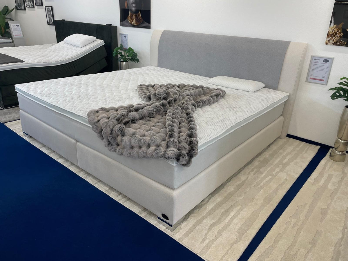 Oxford I Boxspringbett – dunkle Ausführung