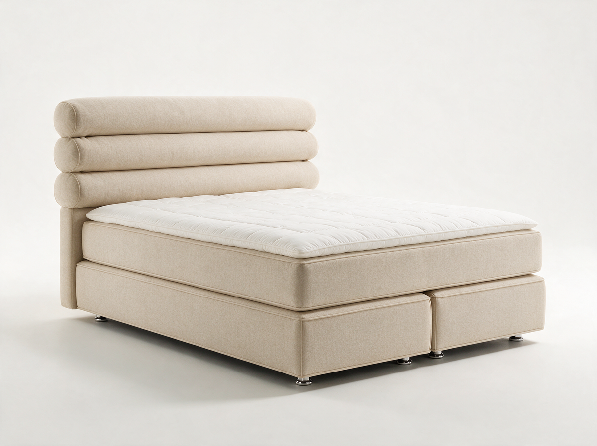 Ron Lion Riviera Boxspringbett in Soft Sand