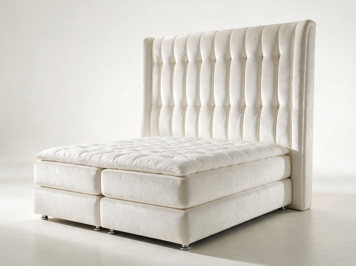 Ron Lion Imperial VIP Boxspringbett in Pearl