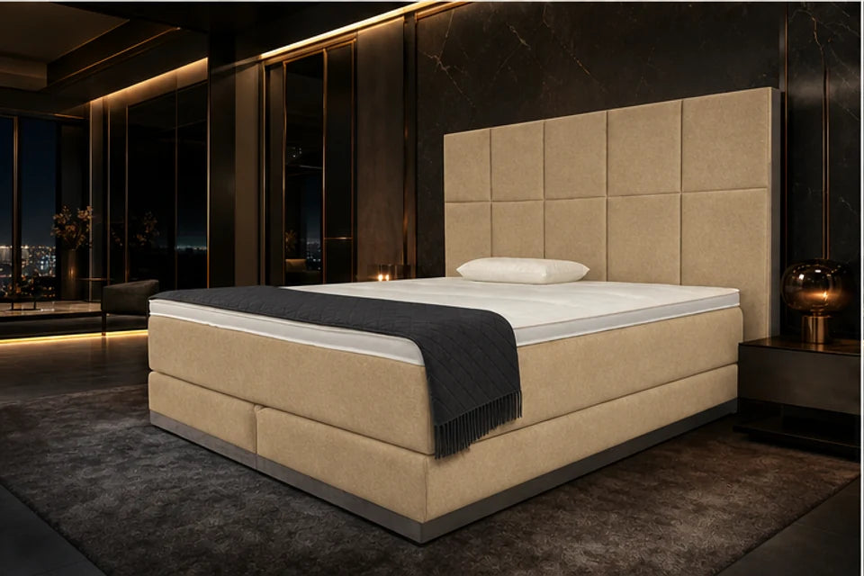 Ron Lion Boxspringbett King VIP in Sand