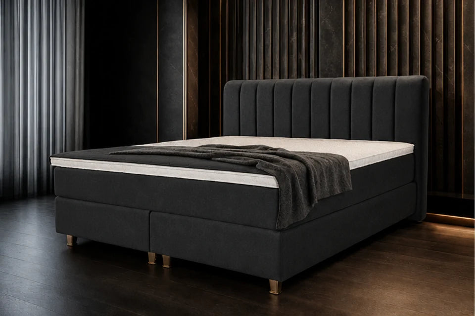 Ron Lion Boxspringbett Versailles in Graphit