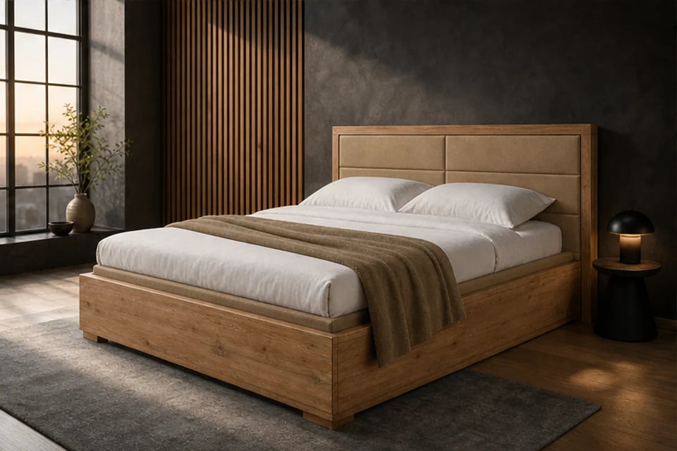 Ron Lion Boxspringbett Helsinki in Sand