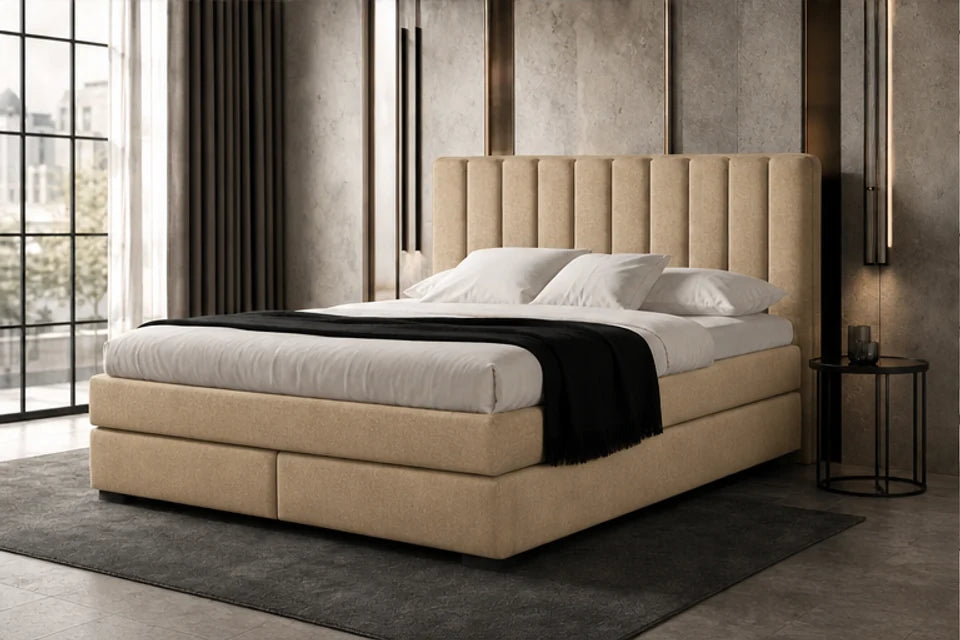 Ron Lion Boxspringbett Portofino in Sand