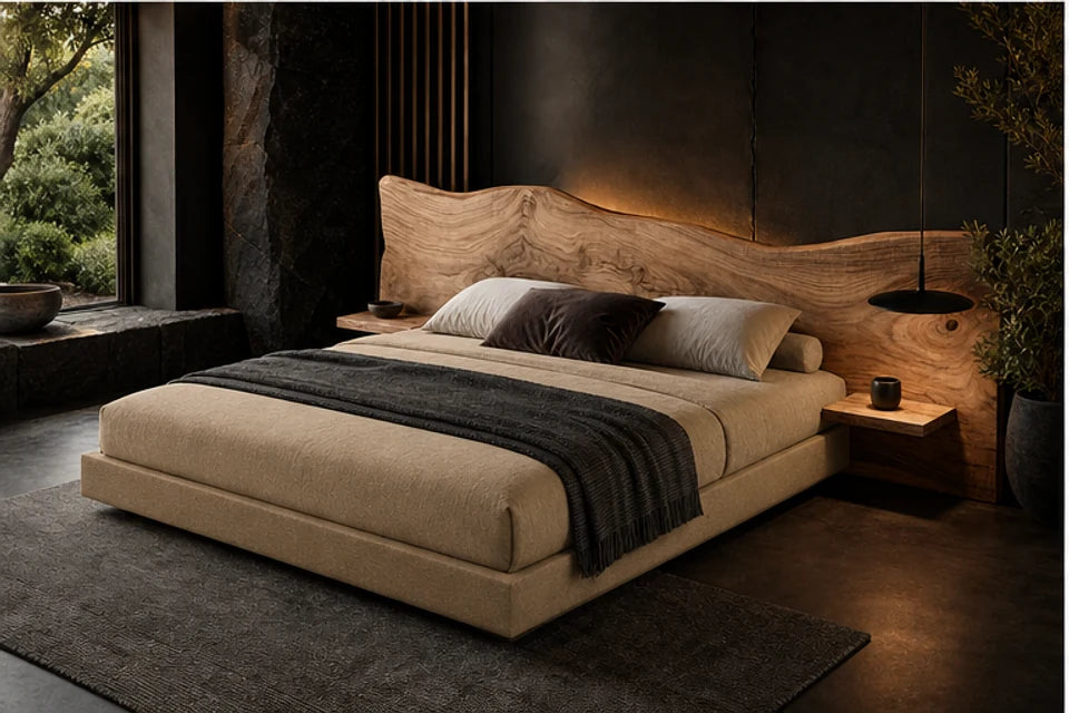 Ron Lion Boxspringbett Kopenhagen in Sand