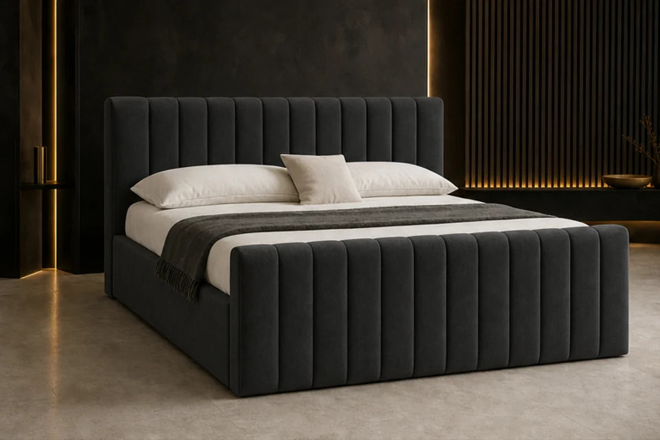 Ron Lion Boxspringbett Versailles II in Graphit